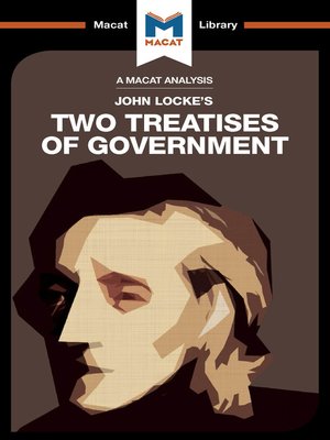 cover image of An Analysis of John Locke's Two Treatises of Government